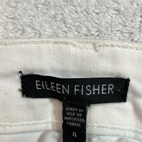 Eileen fisher white jeans - Picture 6 of 10